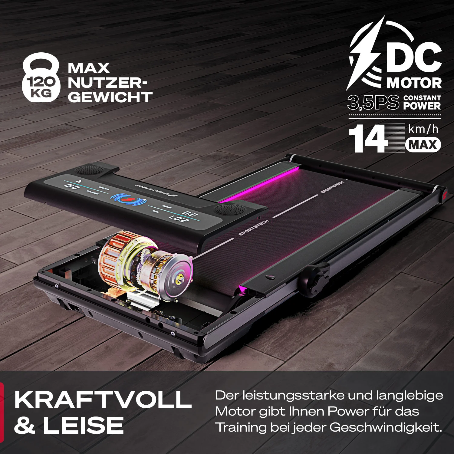 sWalk Plus Laufband-Specification9